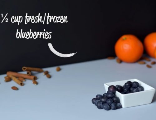 High-Protein Blueberry & Almond Herbalife Shake Recipe